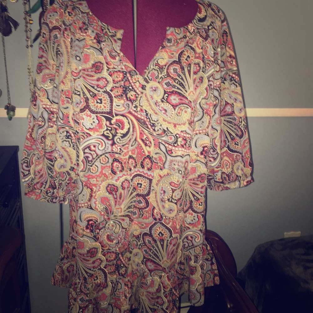 Short Paisley Dress
